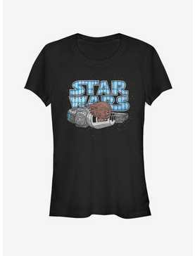 Star Wars Hair in the Wind Girls T-Shirt, , hi-res
