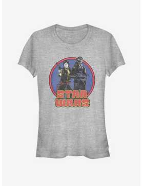 Star Wars Circle Chewy and Han Girls T-Shirt, , hi-res