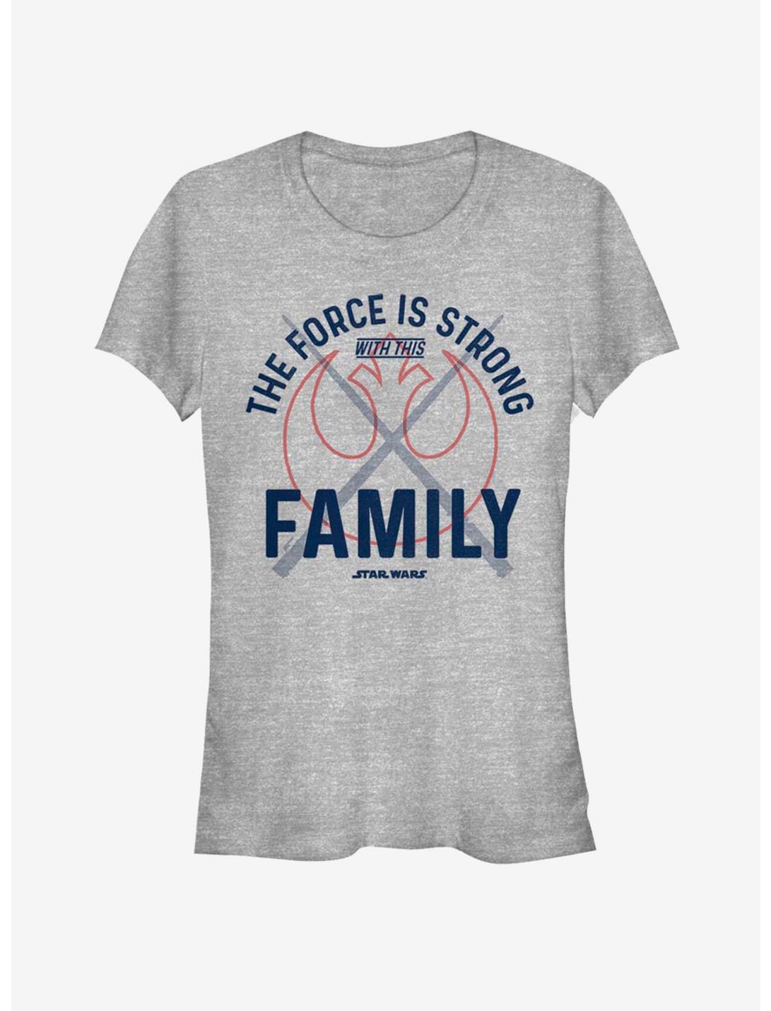 Star Wars Force Family Girls T-Shirt, ATH HTR, hi-res