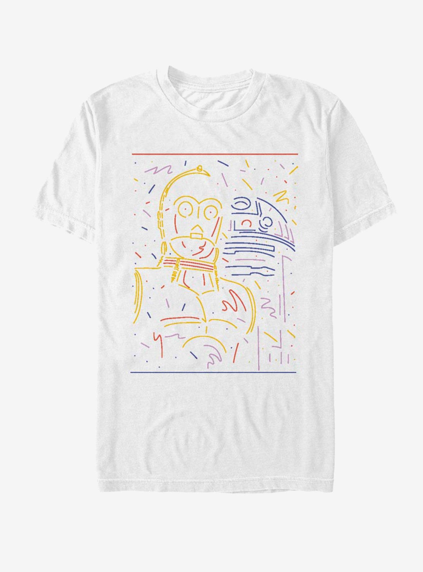 Star Wars Brobots T-Shirt, WHITE, hi-res