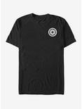 Star Wars Empire Logo Patch T-Shirt, BLACK, hi-res