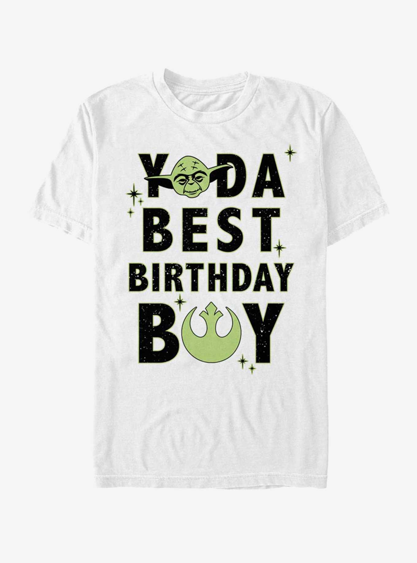 Star Wars Yoda Best Birthday Boy T-Shirt, , hi-res