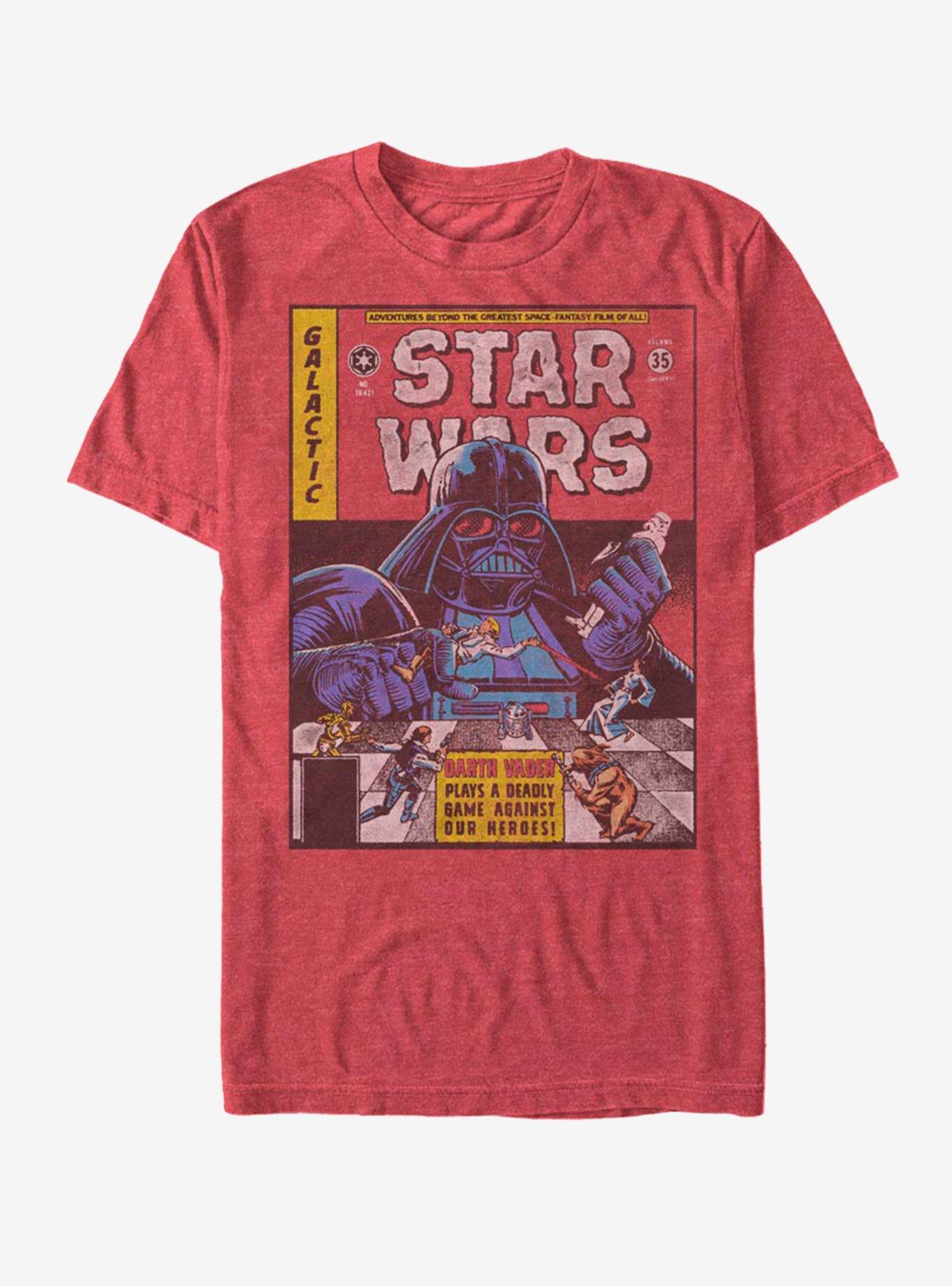 Star Wars Dark Gambit T-Shirt, RED HTR, hi-res