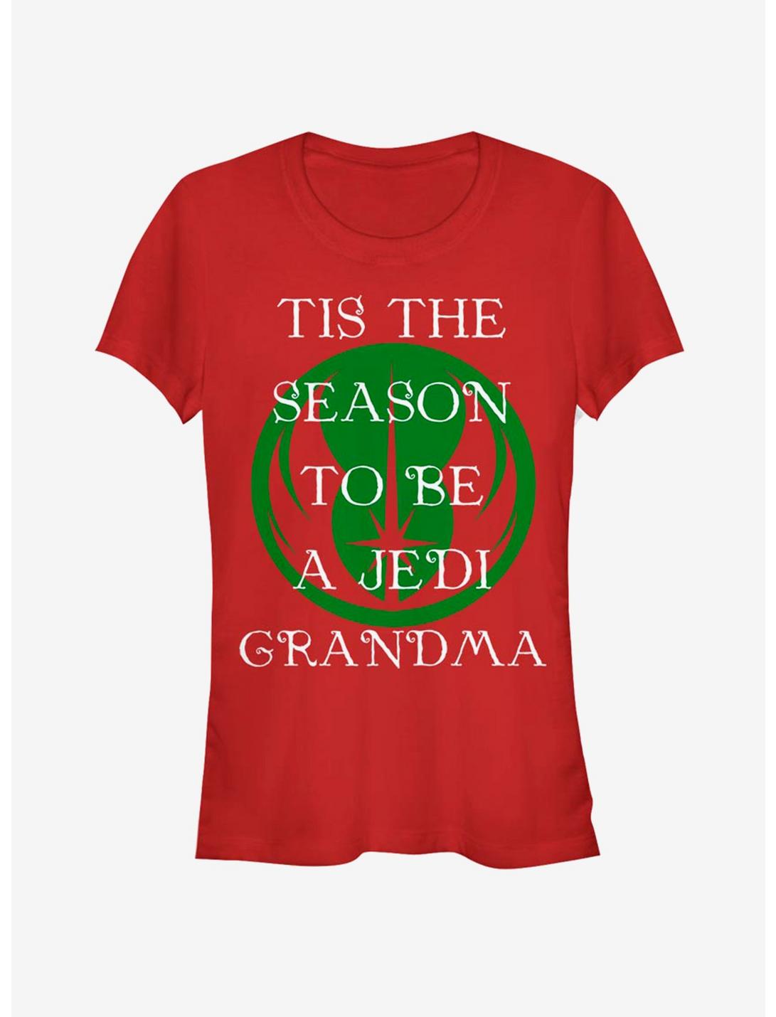 Star Wars Jedi Grandma Girls T-Shirt, RED, hi-res