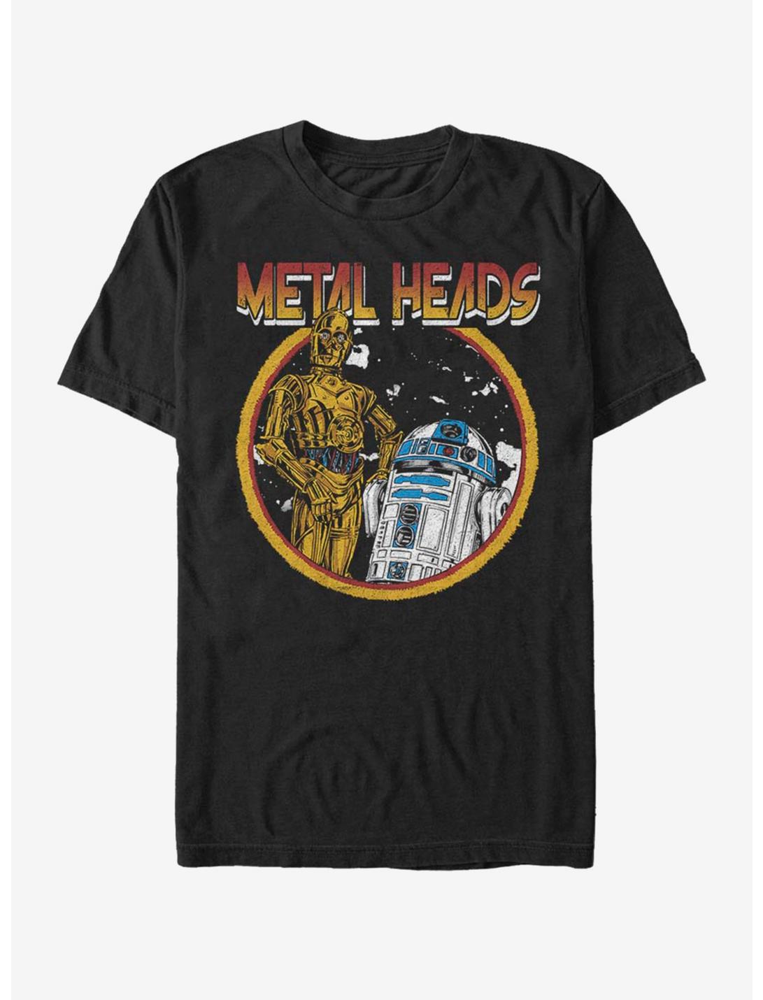 Star Wars Metal Droids T-Shirt, BLACK, hi-res