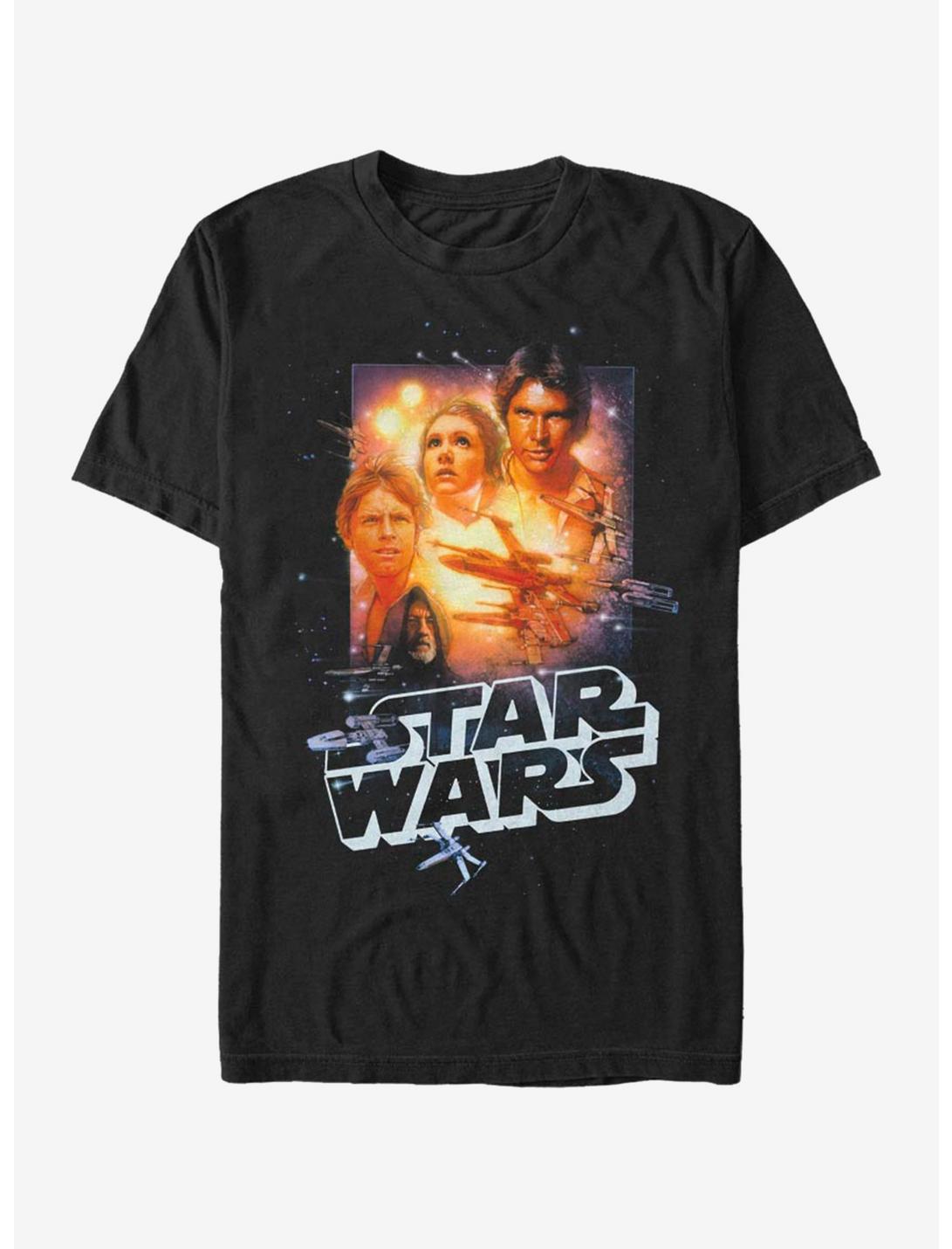 Star Wars Collage T-Shirt, BLACK, hi-res