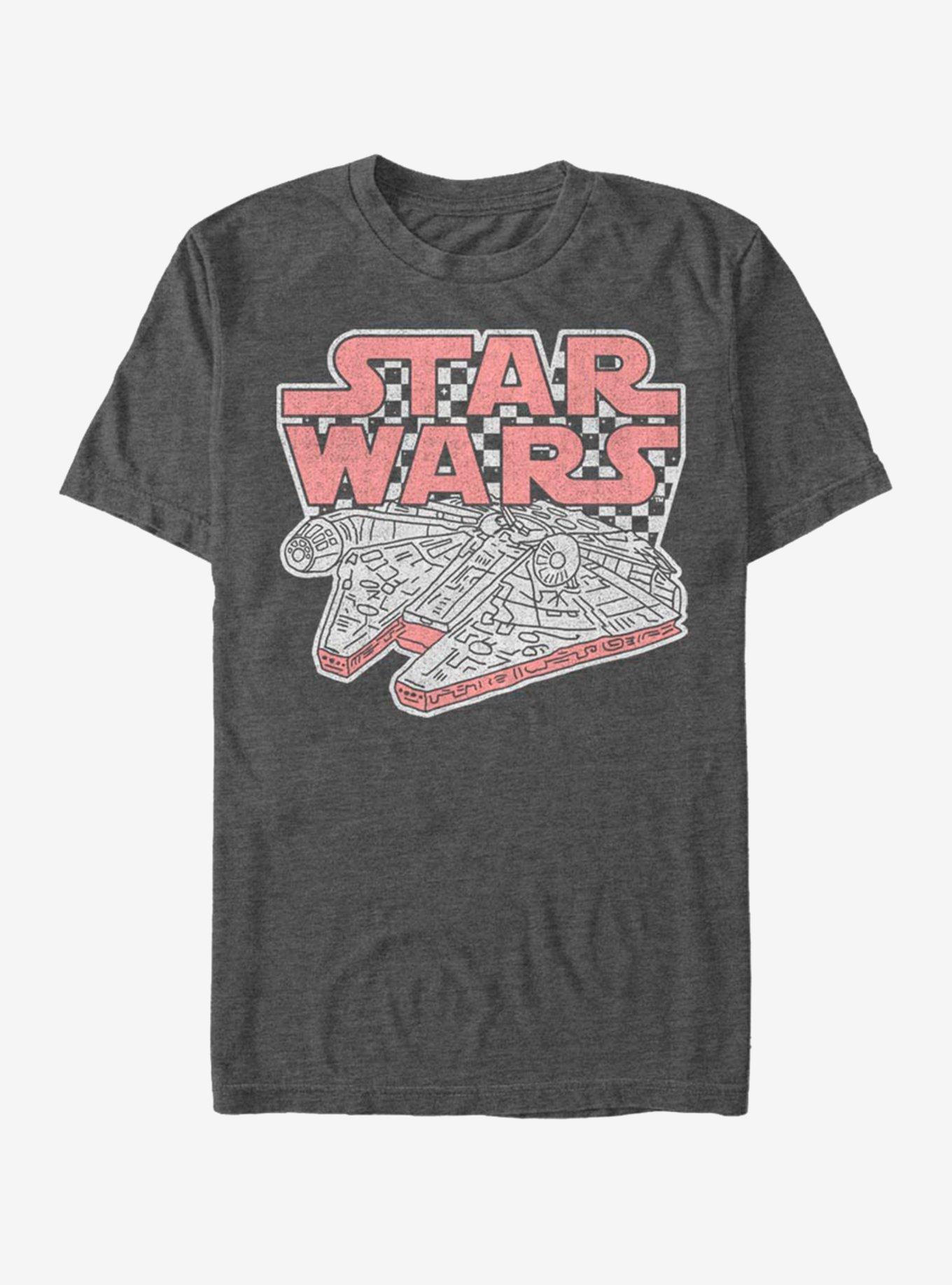 Star Wars Checker Falcon T-Shirt, , hi-res