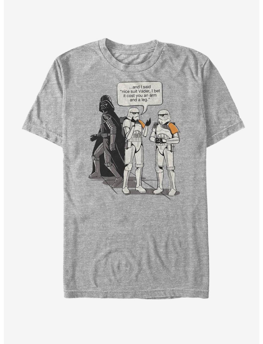 Star Wars Nice Suit Vader T-Shirt, ATH HTR, hi-res