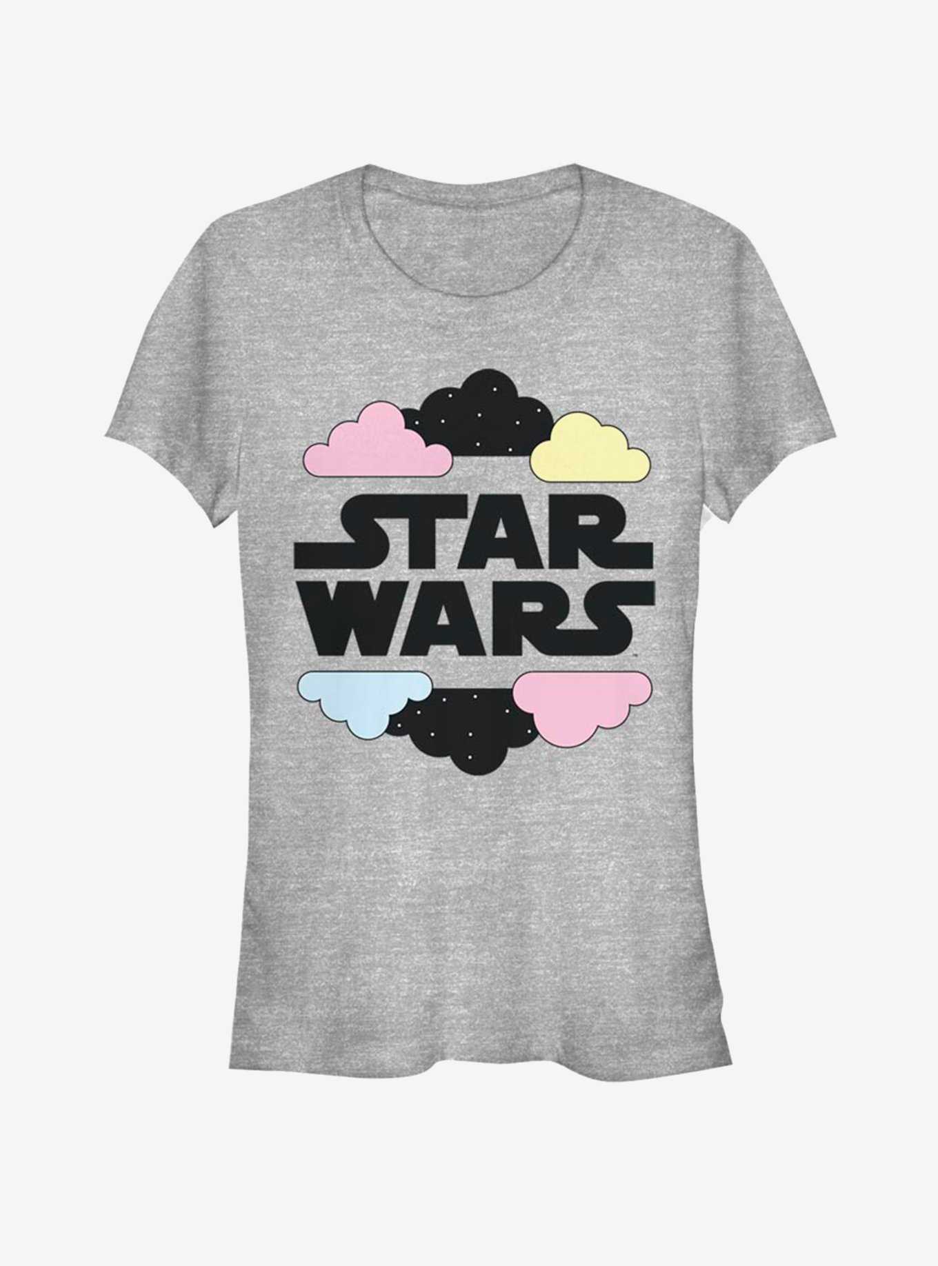 Star Wars Fluffy Logo Girls T-Shirt, , hi-res