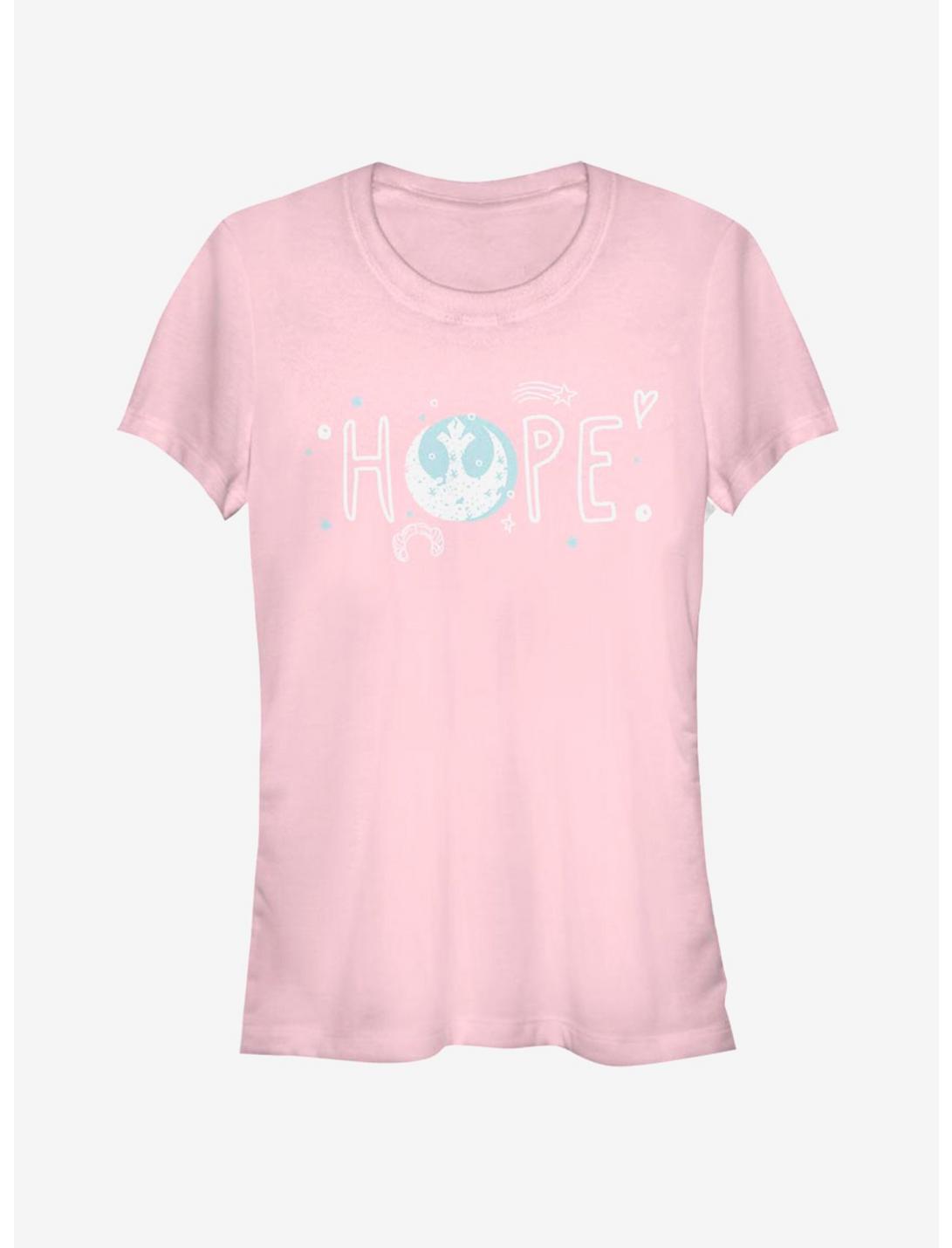 Star Wars Hope Doodles Girls T-Shirt, LIGHT PINK, hi-res