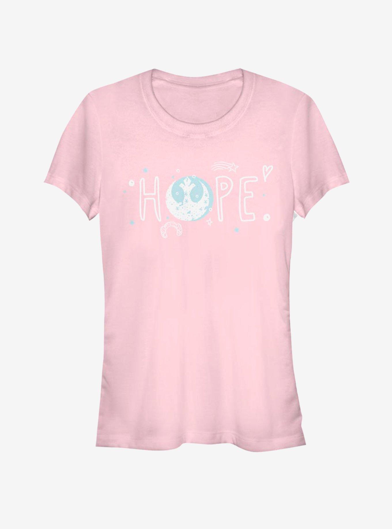 Star Wars Hope Doodles Girls T-Shirt, LIGHT PINK, hi-res