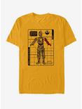 Star Wars C-3PO Snap T-Shirt, GOLD, hi-res