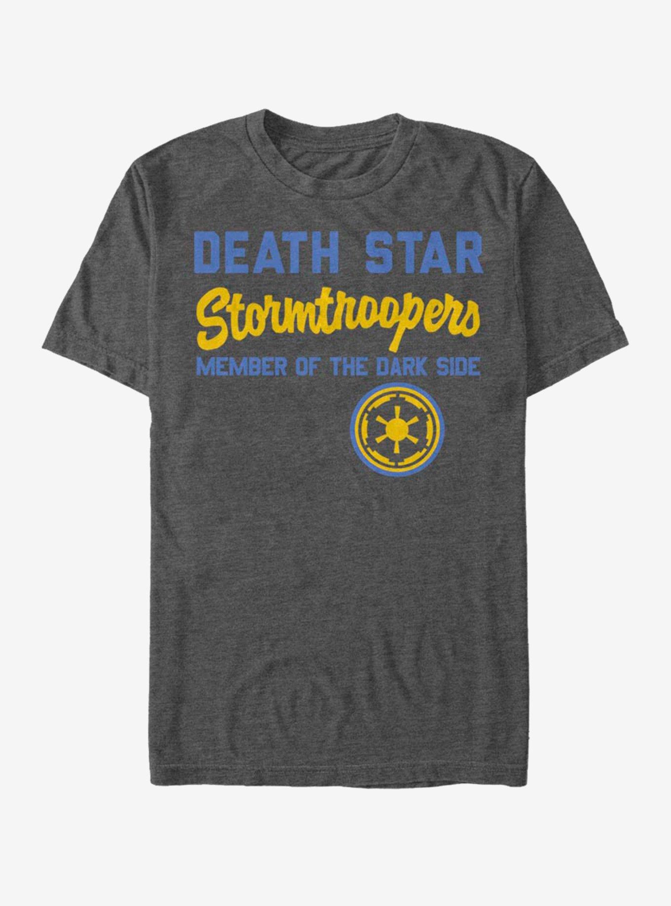 Star Wars Death Star Baseball T-Shirt, CHAR HTR, hi-res