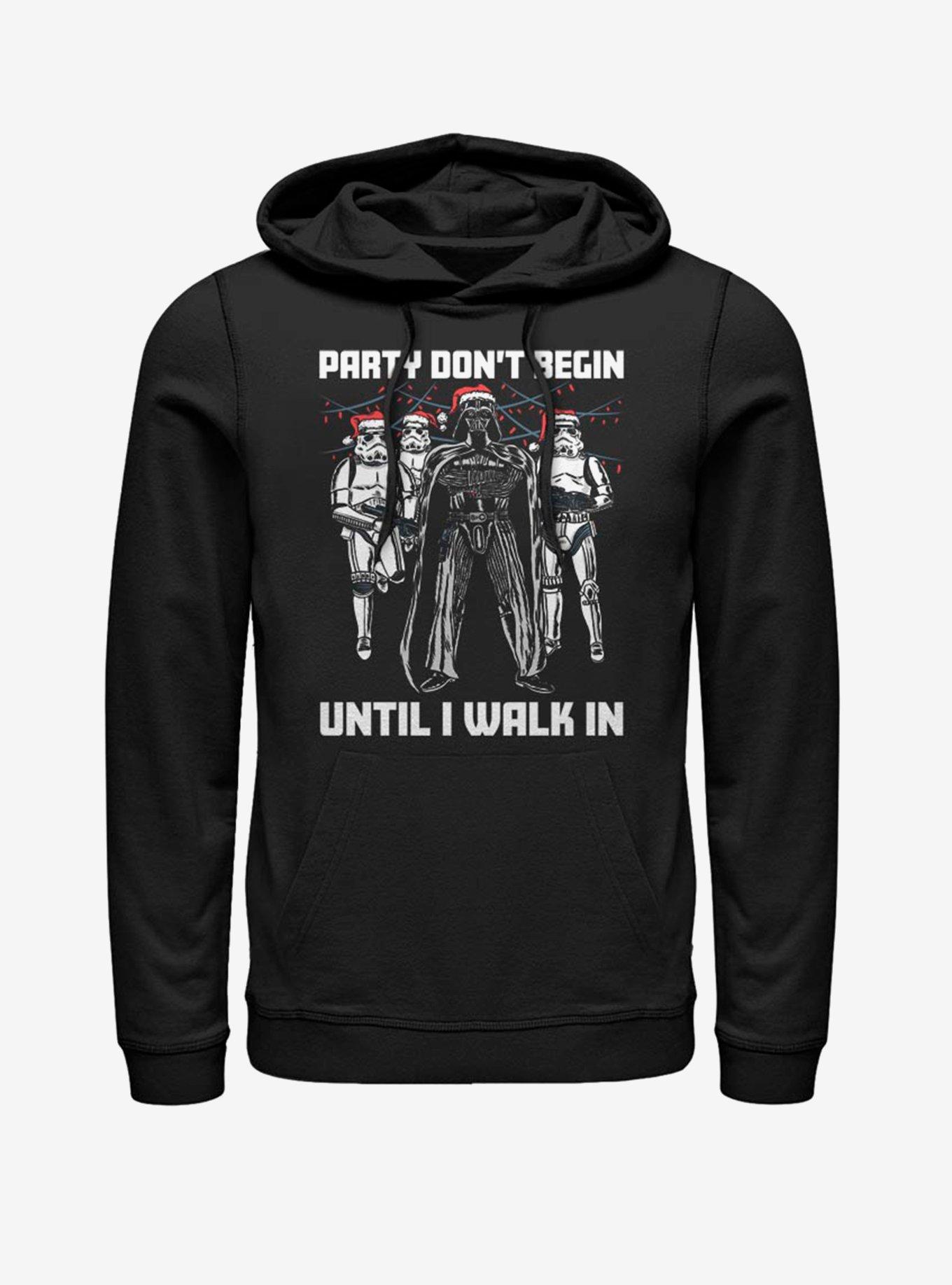 Star Wars Party Dont Begin Hoodie, BLACK, hi-res