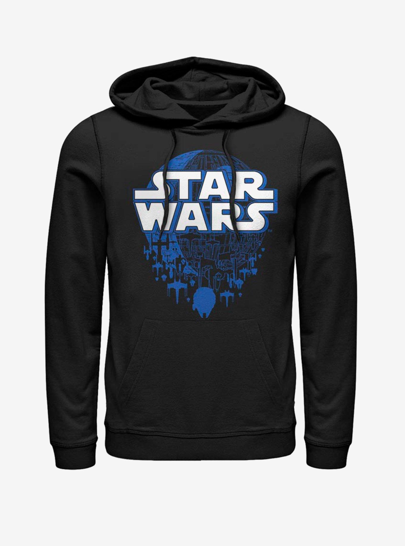 Star Wars Deathstar Ship Explode Hoodie, BLACK, hi-res