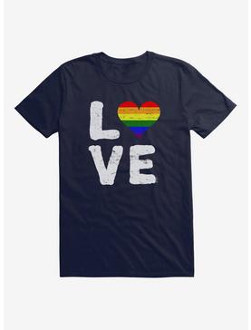 iCreate Pride Love Heart T-Shirt, , hi-res