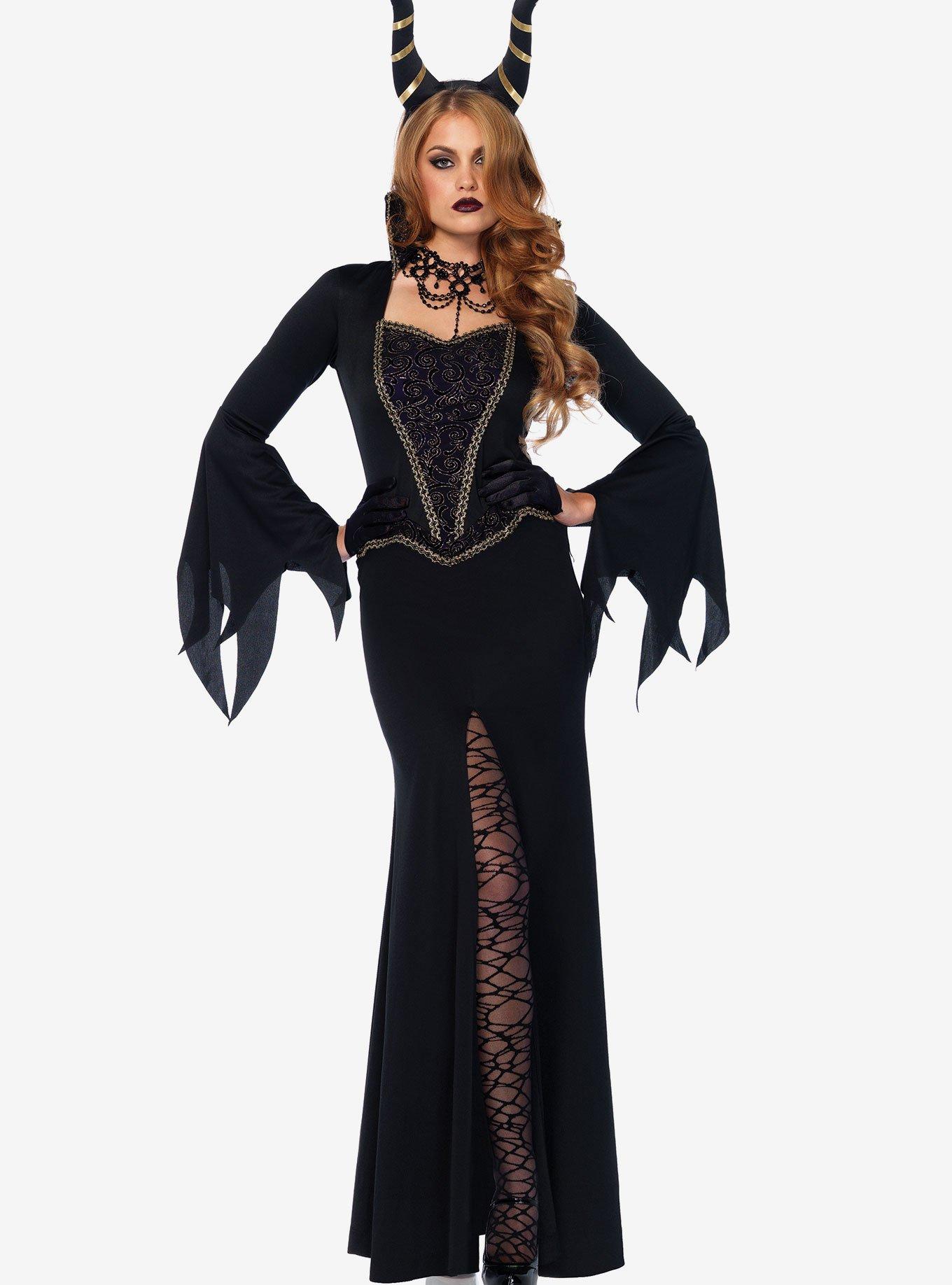 Evil Enchantress Costume, BLACK, hi-res