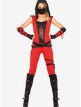 Ninja Assassin Costume, RED  BLACK, hi-res