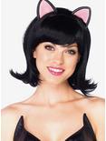 Kitty Kat Bob Wig With Attached Ears, , hi-res