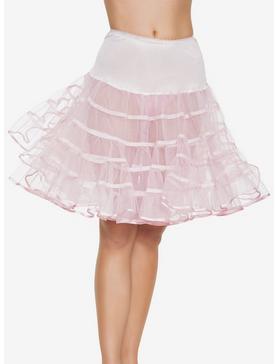 Pink Knee Length Petticoat, , hi-res