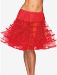 Red Knee Length Petticoat, , hi-res