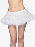 White Puffy Chiffon Mini Petticoat, , hi-res