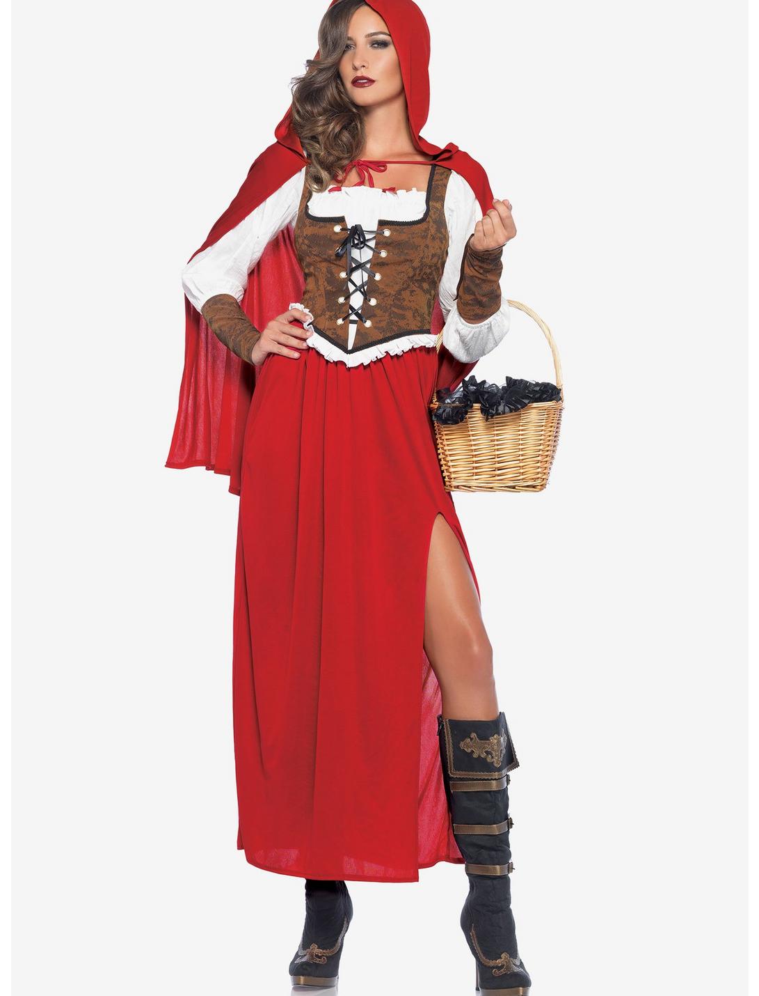 Woodland Red Riding Hood Costume, RED, hi-res