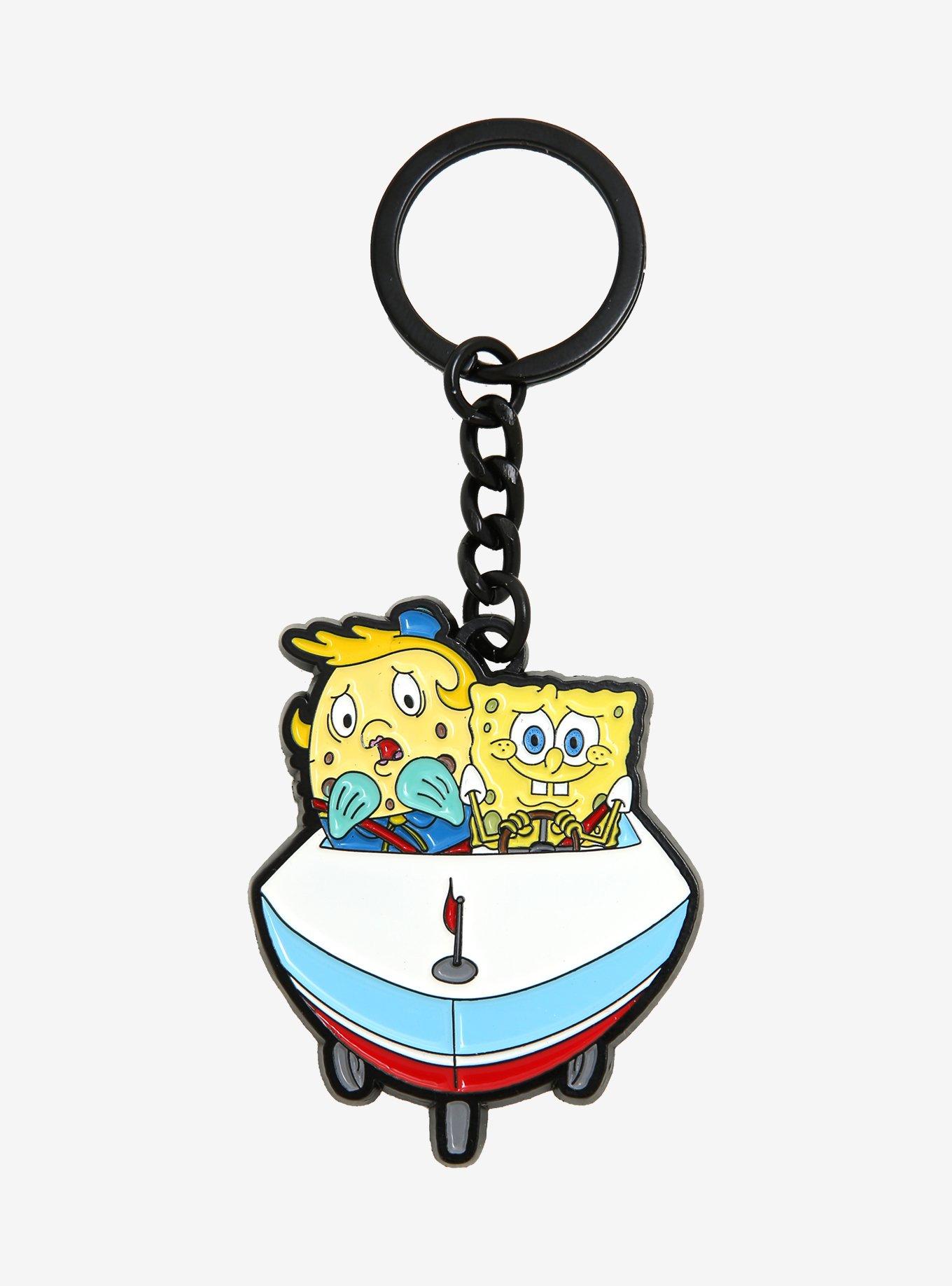 Songebob Squarepants Bottle Keychain