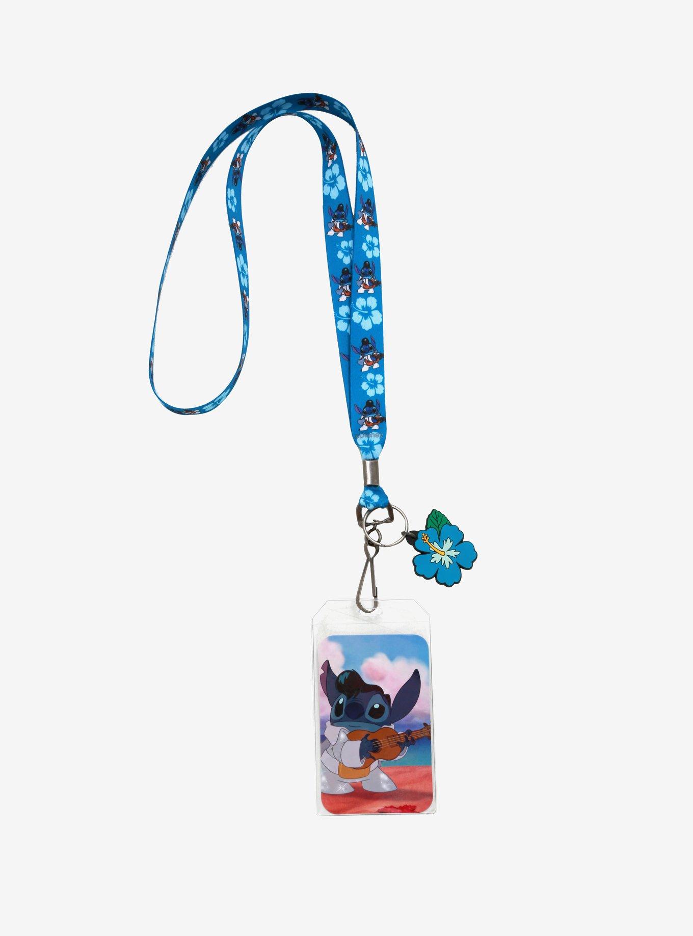 Disney Lilo & Stitch Elvis Stitch Lanyard, , hi-res