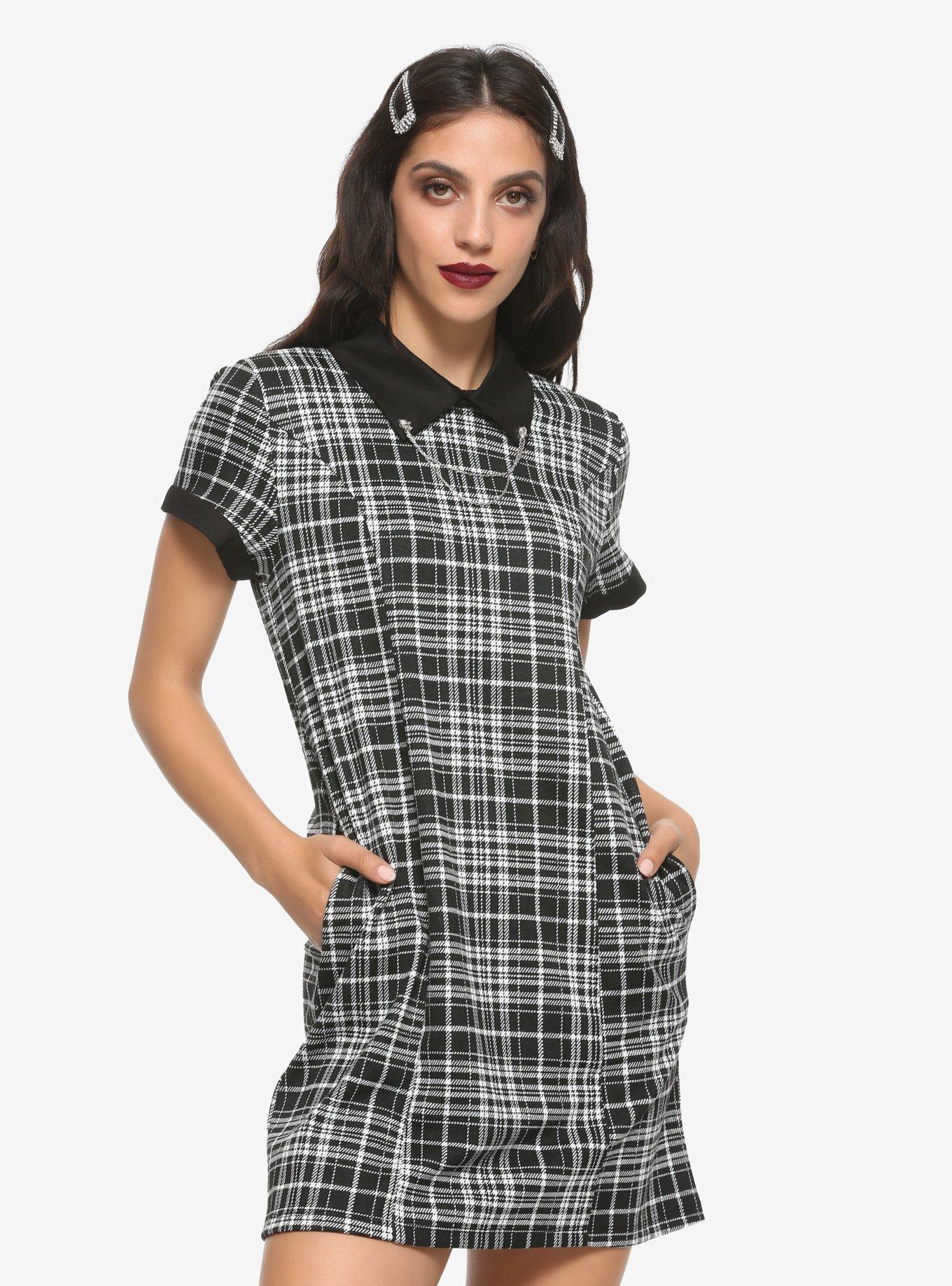 Hot topic hot sale plaid dress