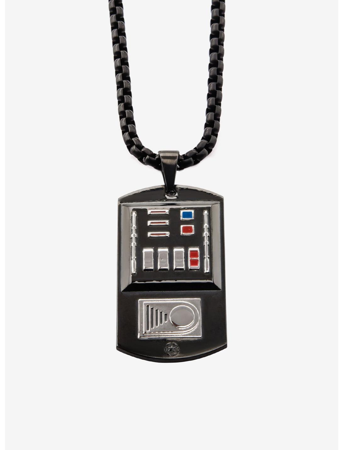 Star Wars Stainless Steel Death Star Pendant With 24" Steel Chain, , hi-res