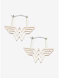 DC Comics Wonder Woman Hoop Earrings, , hi-res