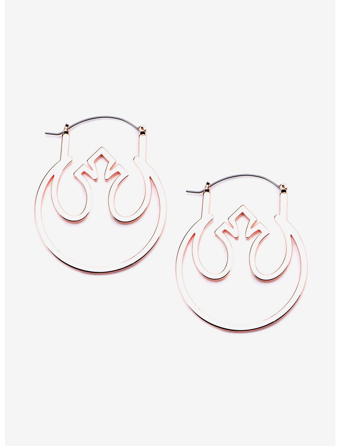 Star Wars Rebel Symbol Hanger Earrings, , hi-res