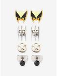 Marvel Wolverine Four Piece Stud Earrings Pack, , hi-res