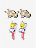 Nickelodeon Rocko and Spunky Stud Earrings Set, , hi-res