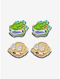 Nickelodeon Rugrats Tommy and Reptar Stud Earrings Set, , hi-res