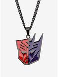 Transformers Autobot and Decepticion Pendant With Chain, , hi-res