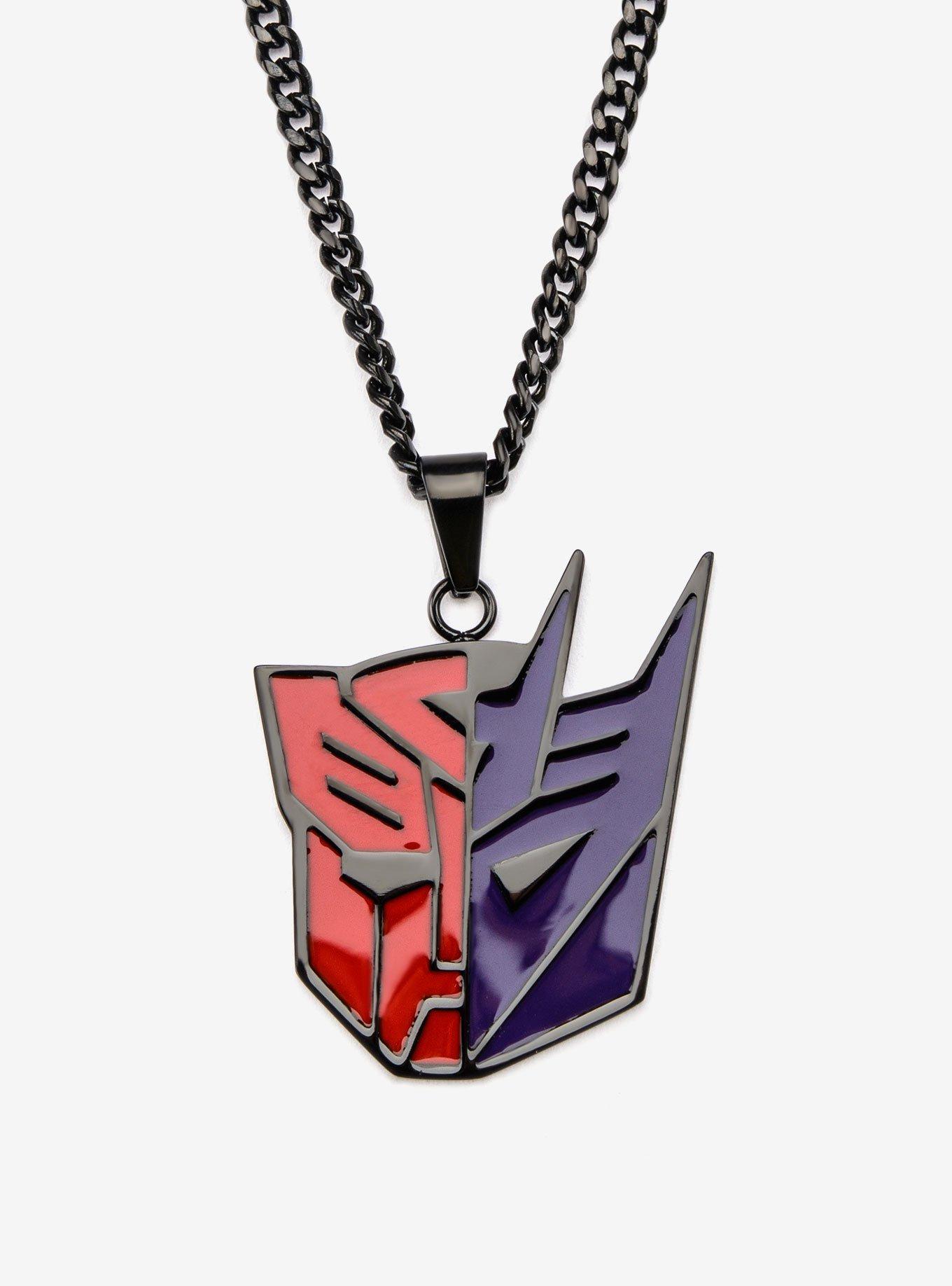 Transformers Autobot and Decepticion Pendant With Chain, , hi-res