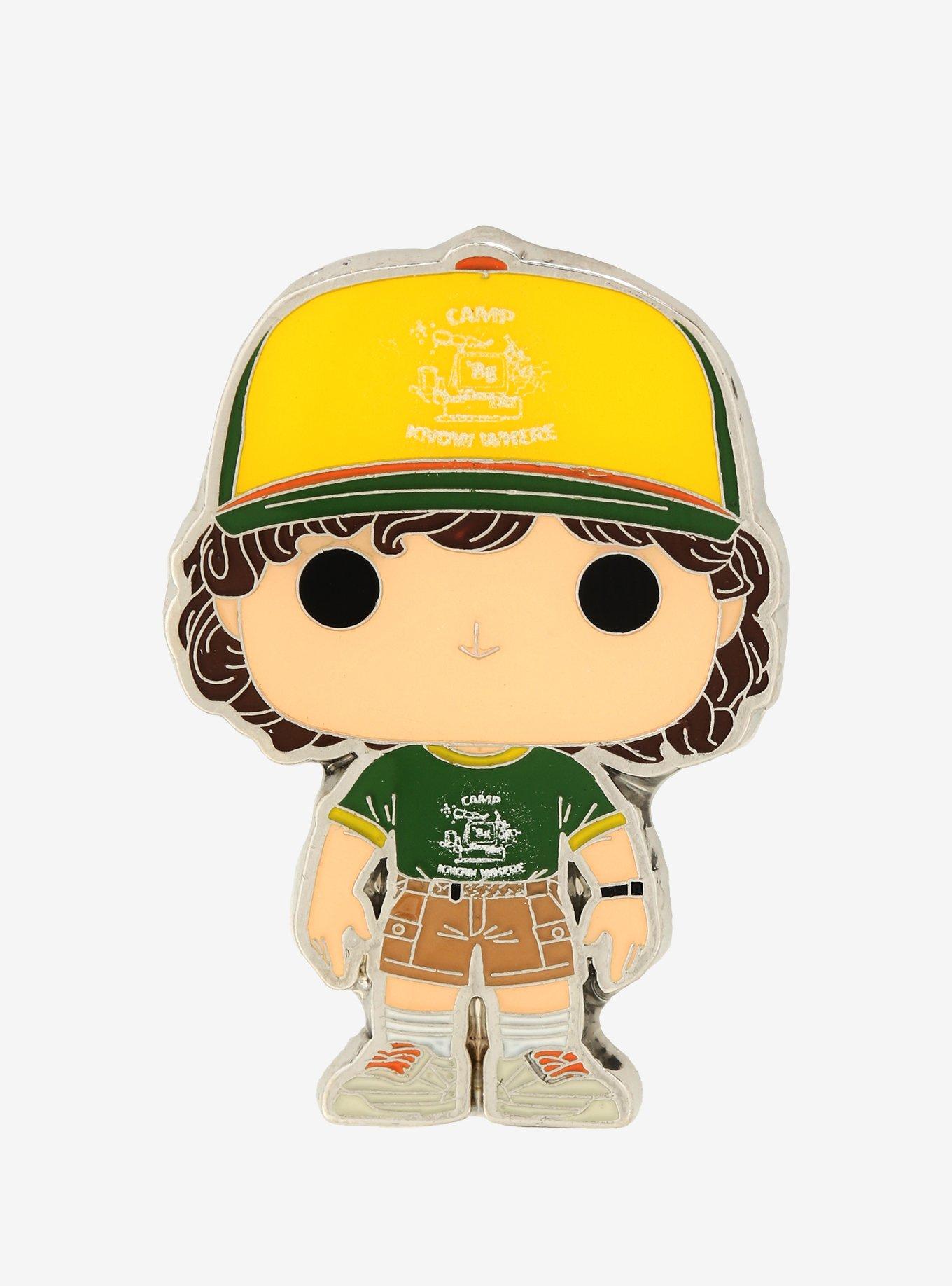 Funko Pop! Stranger Things Dustin Enamel Pin - BoxLunch Exclusive, , hi-res