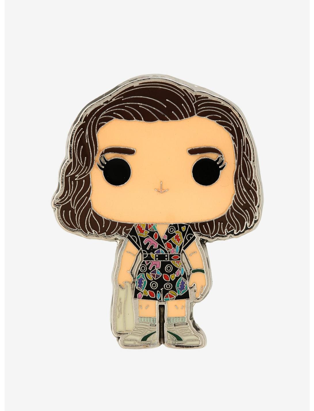 Funko Pop! Stranger Things Eleven Mall Outfit Enamel Pin - BoxLunch Exclusive, , hi-res