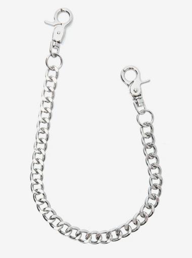 Silver 12 Inch Basic Wallet Chain | Hot Topic