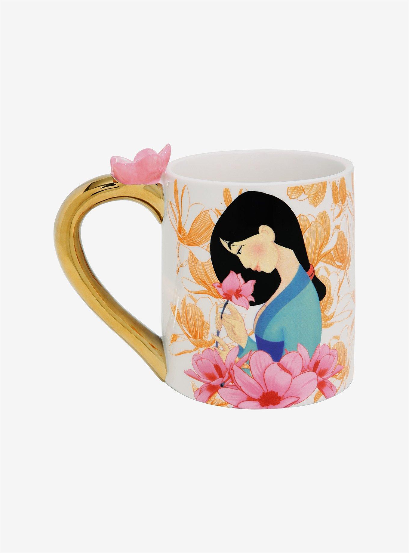 Disney Mulan Flower Blossoms Mug, , hi-res
