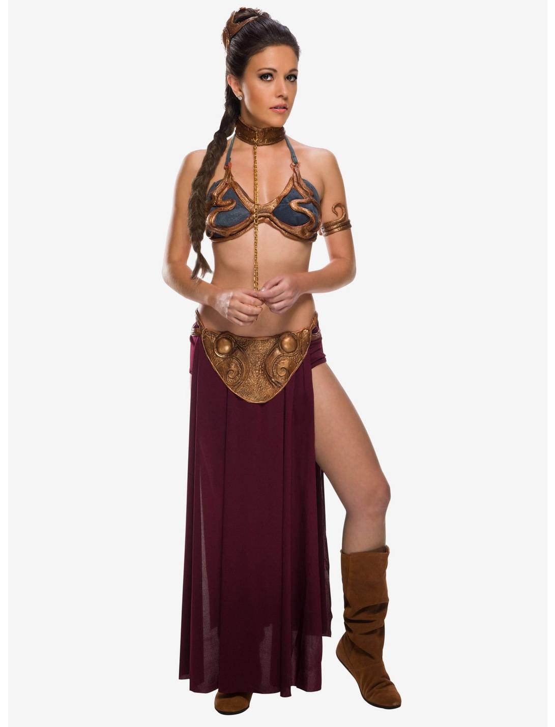 Star Wars Princess Leia Prisoner Costume, BROWN, hi-res