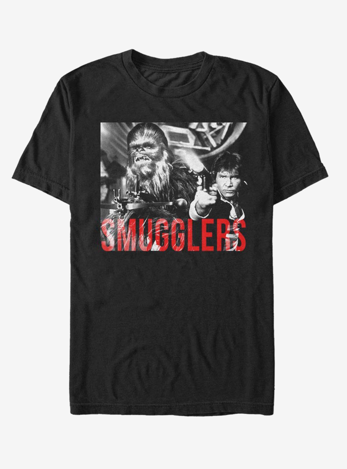 Star Wars Team Smugglers T-Shirt, BLACK, hi-res view 1