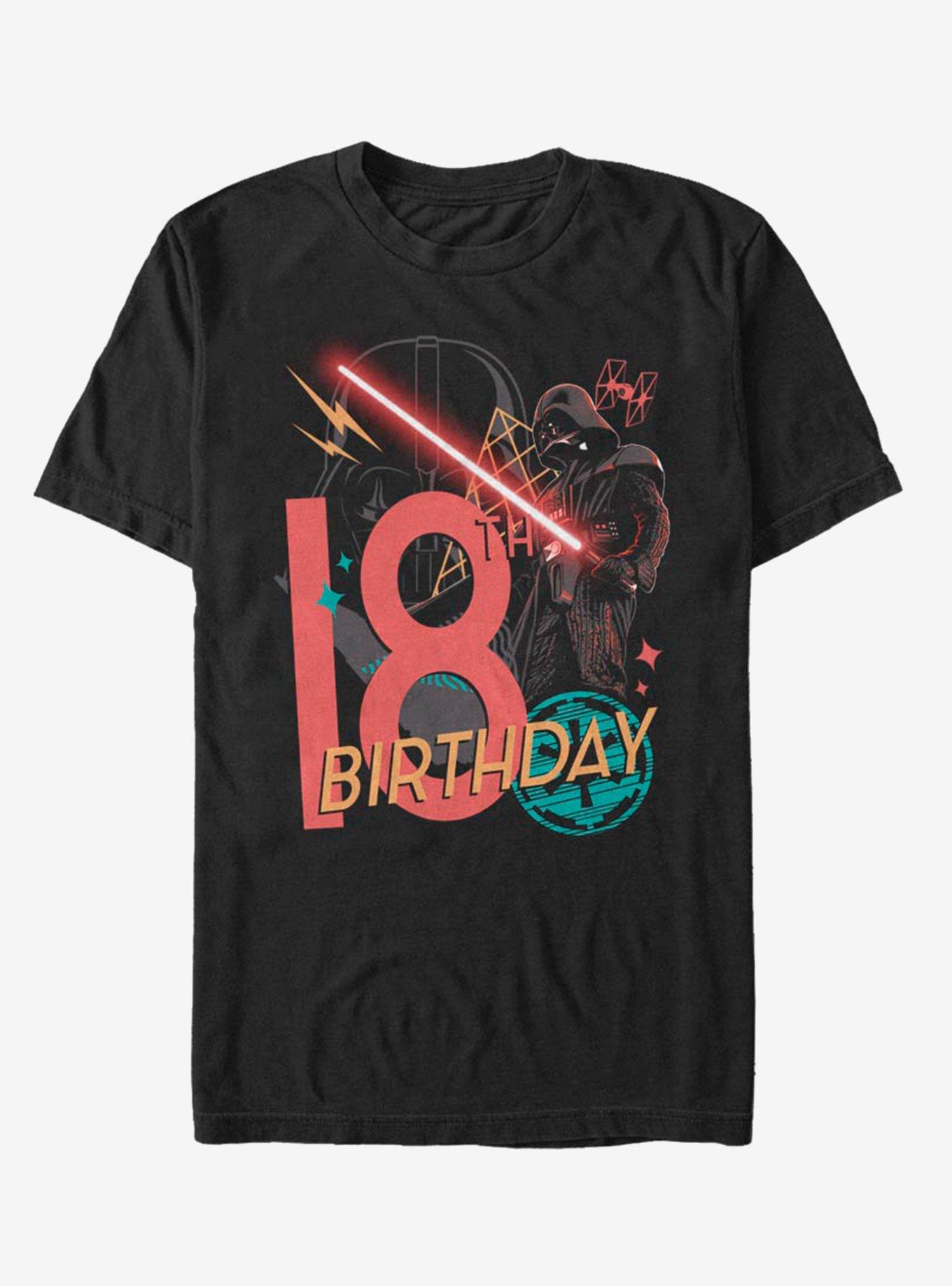Star Wars Vader 18th Bday T-Shirt, , hi-res