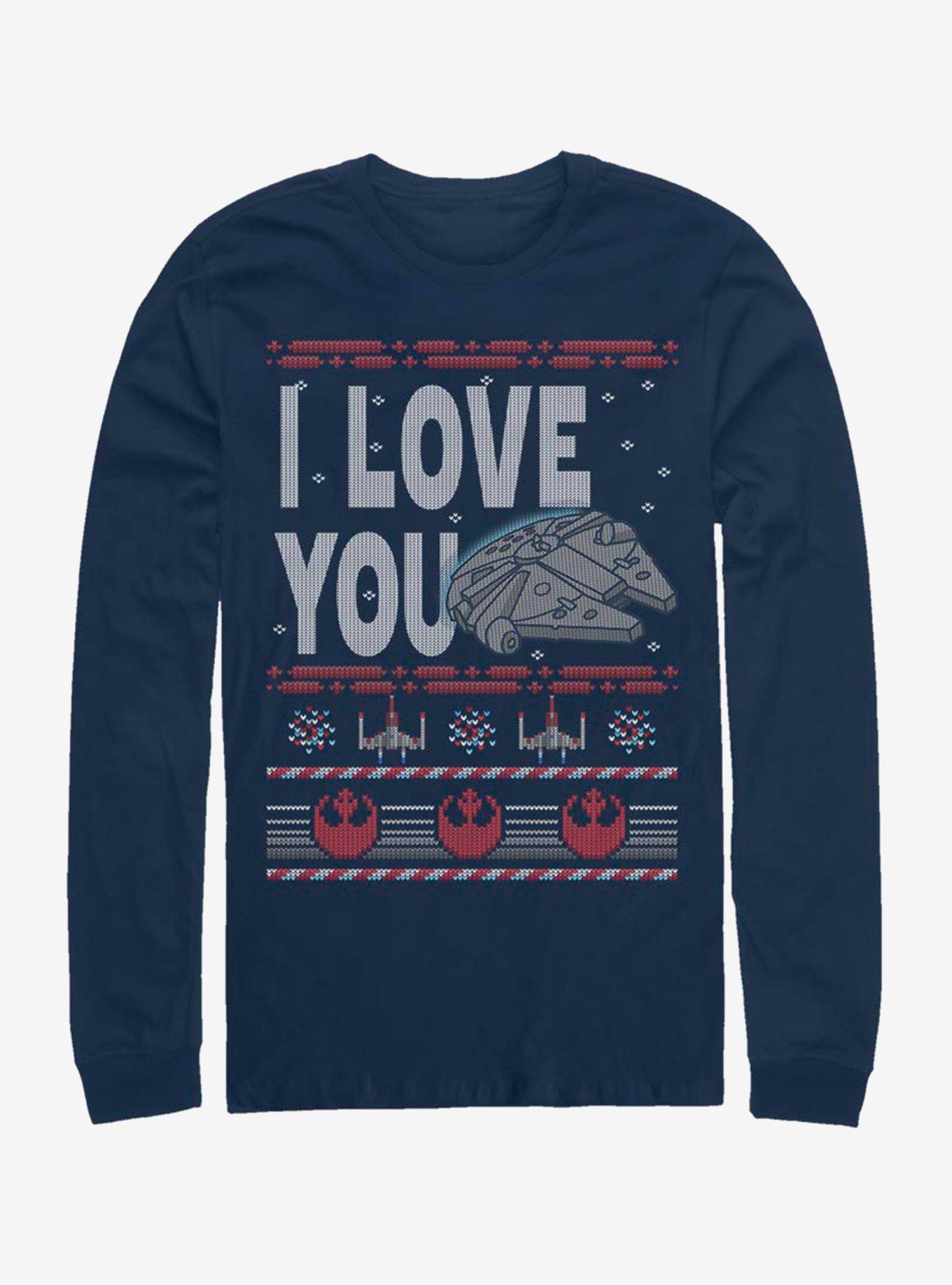 Star Wars Ugly Love Long-Sleeve T-Shirt, , hi-res