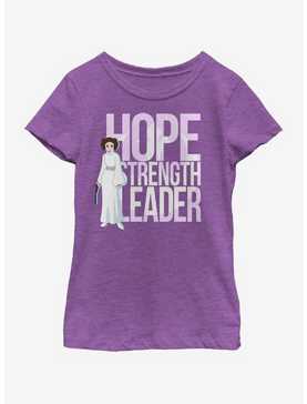 Star Wars Big Bold Hope Youth Girls T-Shirt, , hi-res