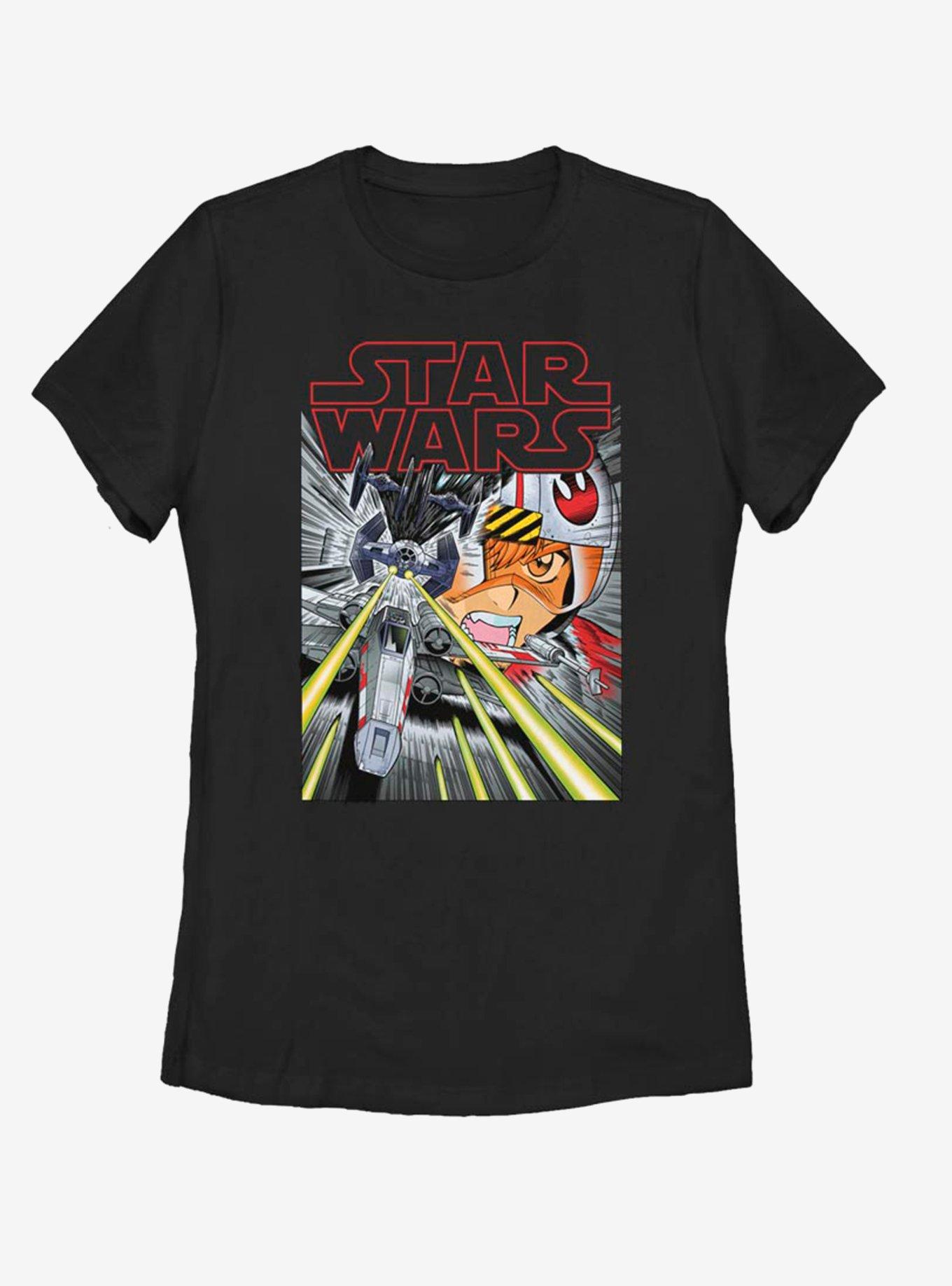 Star Wars Manga Star Womens T-Shirt, , hi-res