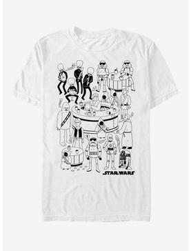 Star Wars Cantina Doodle T-Shirt, , hi-res