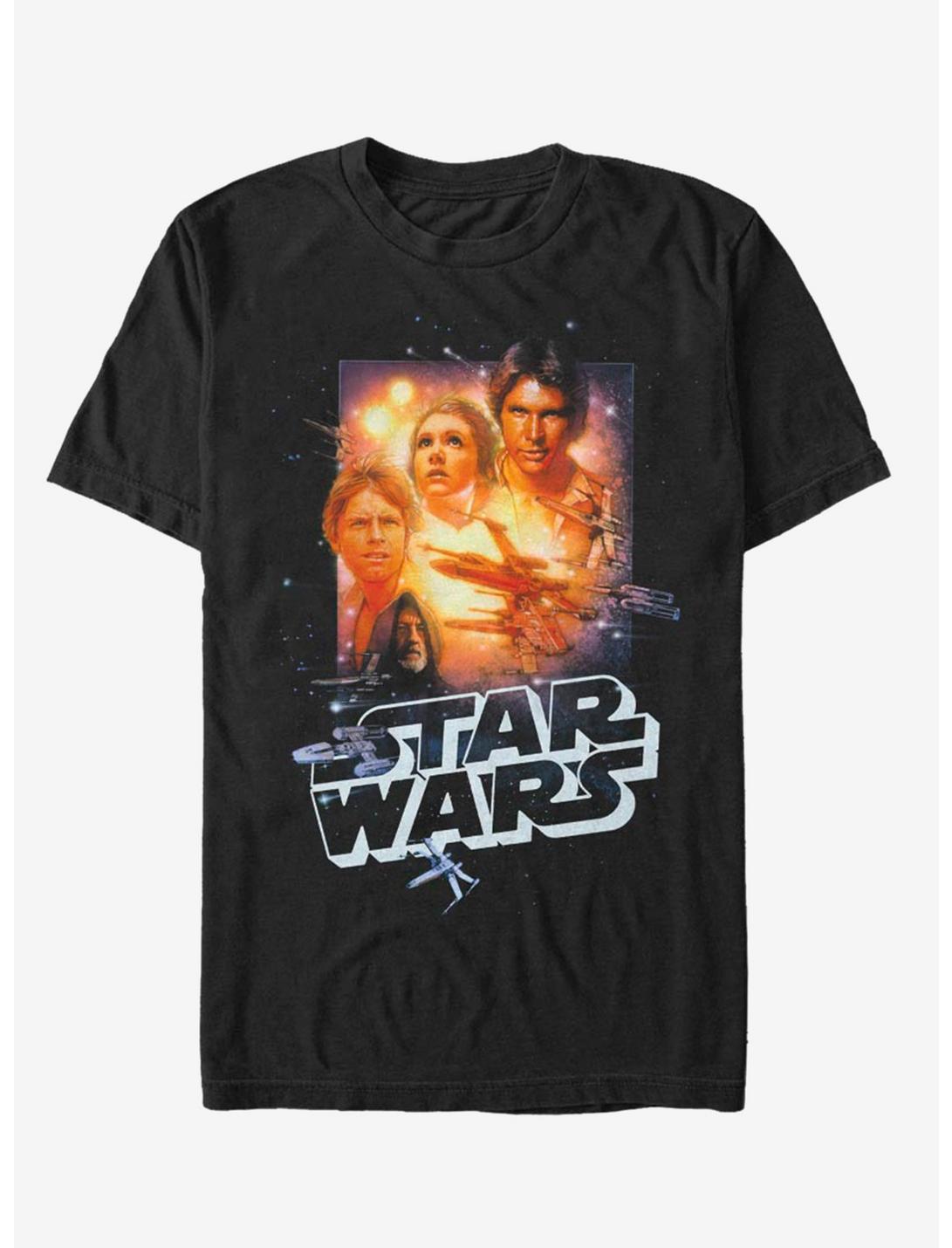 Star Wars CollageT-Shirt, BLACK, hi-res